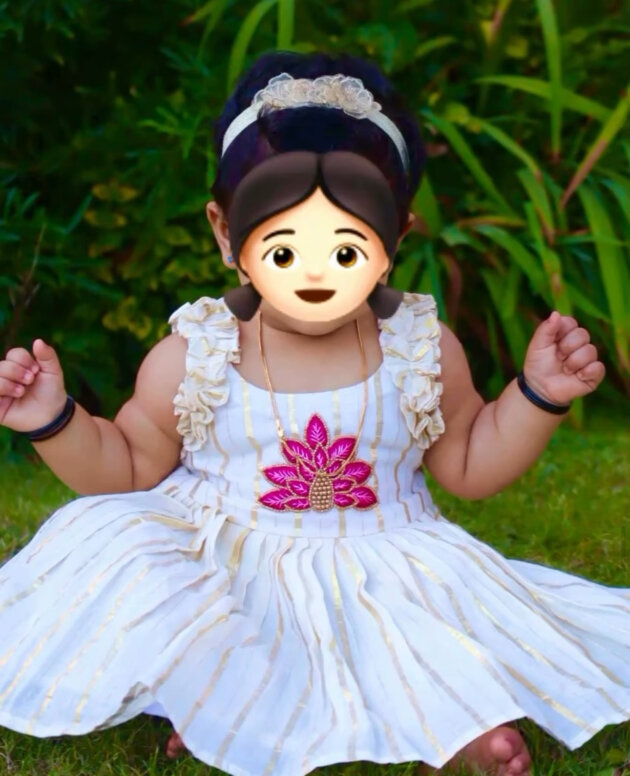 MV-ONM-001 - KIDS DESIGNER FROCK - ONAM