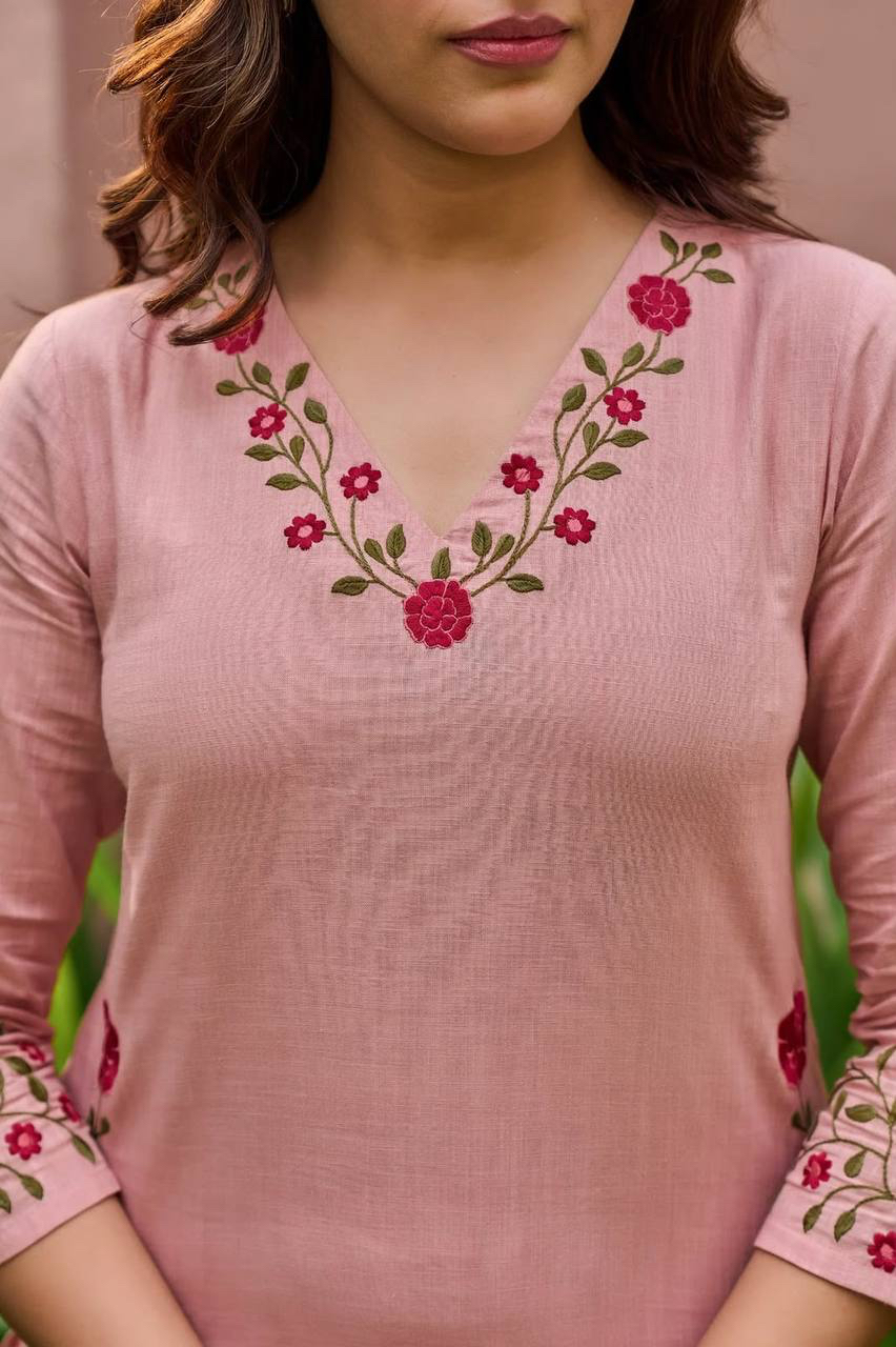 MV-FSH-012- Đesigner Party Wear Mal Chanderi Cotton Top with Farshi Salwar - Image 14